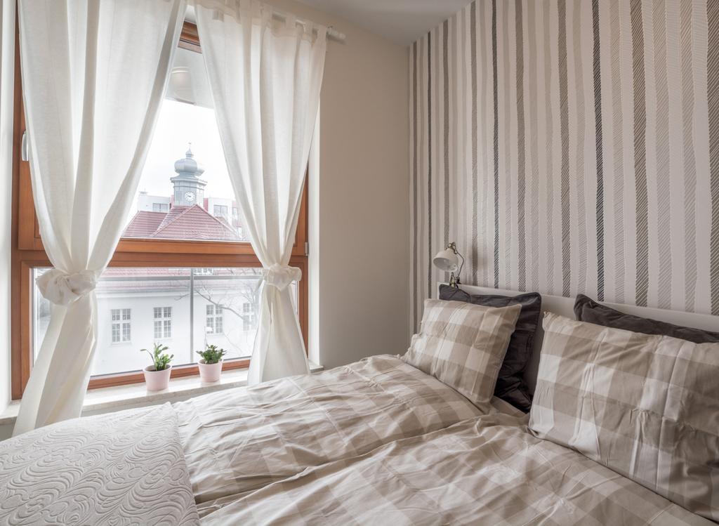 Apartament Z Widokiem Na Dworek Гданьск Экстерьер фото